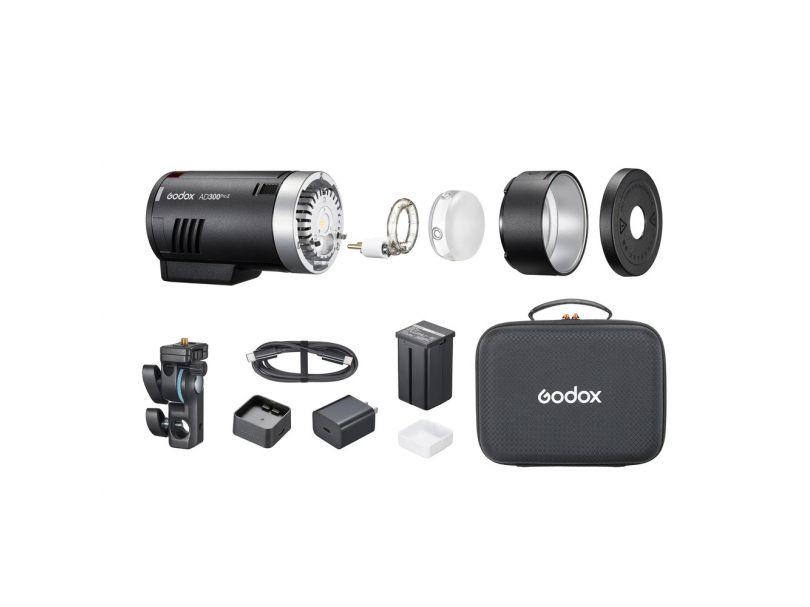 Вспышка аккумуляторная Godox Witstro AD300ProII