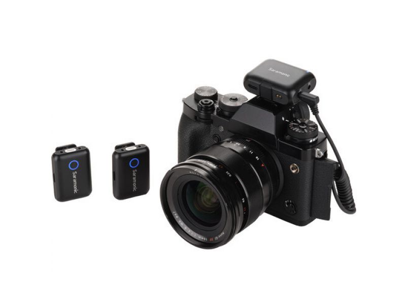 Blink500 B2+ радиостистема универсальная all-in-one, приемник и 2 передатчика с кейсом-зарядкой, переходники