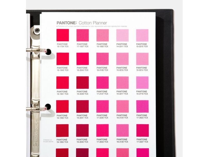 Каталог цветов Pantone FHI Cotton Planner