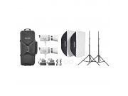 Комплект светодиодных осветителей Godox LITEMONS LA300R K2