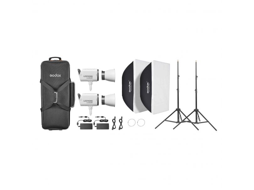 Комплект светодиодных осветителей Godox LITEMONS LA300R K2