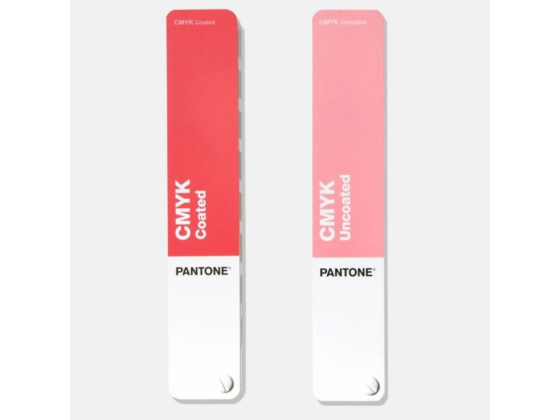 Набор цветовых справочников (веера) Pantone CMYK Guide Set Coated/Uncoated