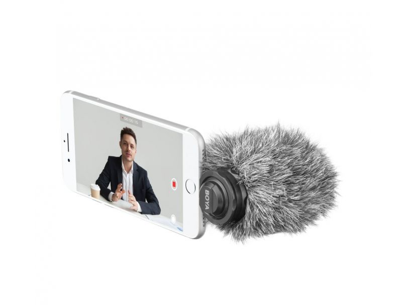 Boya BY-DM200 Цифровой мини-микрофон для устройств Apple