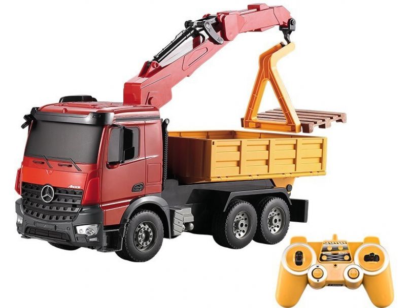 Радиоуправляемый кран Double E Mercedes-Benz Arocs 1:20 E565-003