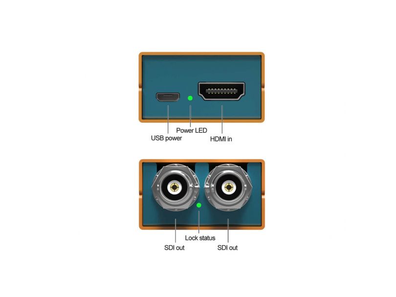 Конвертер AVMATRIX Mini SC1221 преобразования HDMI в 3G-SDI, шт