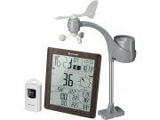 Метеостанция Bresser ClimaTemp XXL в корпусе под дерево