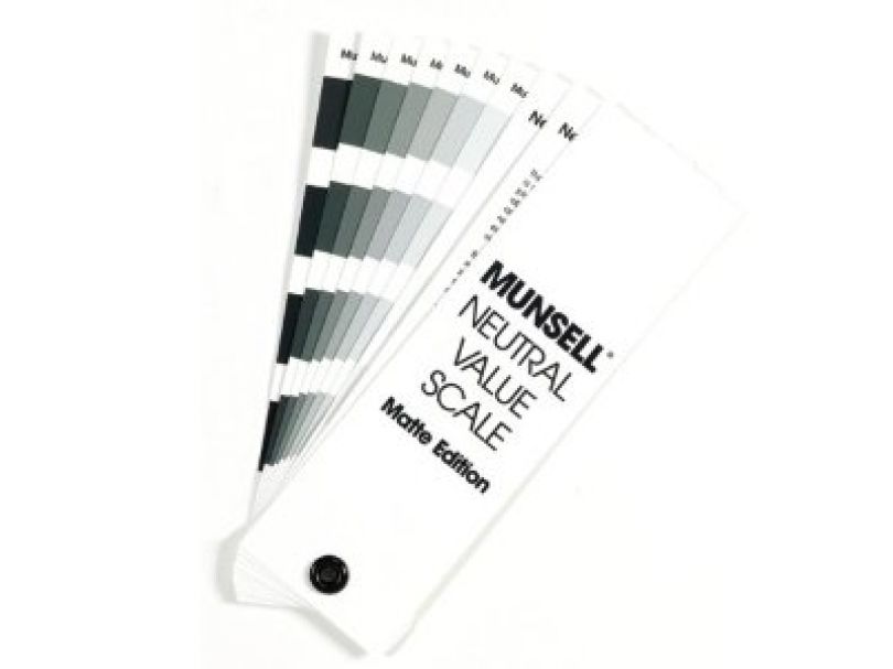 Munsell Neutral Value Scale - Matte Finish (Серая шкала Манселла, матовая версия)
