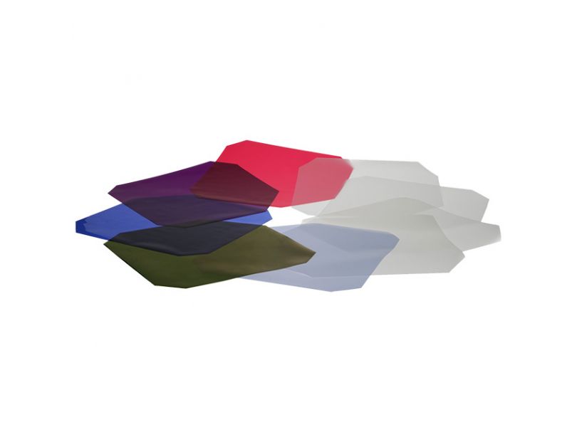 HENSEL Color and Diffusion Filter Set for 7" reflector. Комплект цветных фильтров