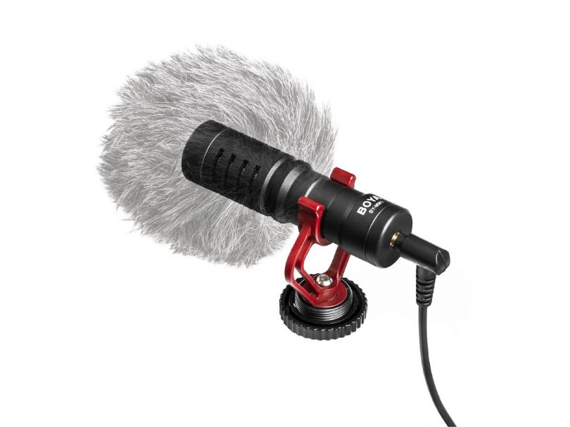 Boya BY-MM1 Компактный кардиоидный универсальный микрофон