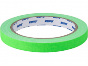 KUPO CS-1215GN Cloth Spike Tape, green 12mm*13,72m Скотч зеленый