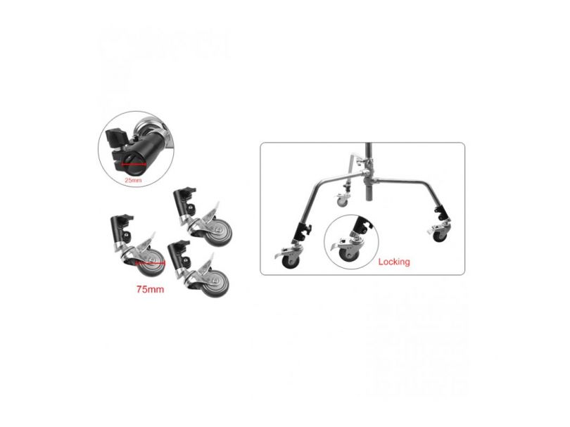 E-IMAGE Wheels for C stand Комплект колес