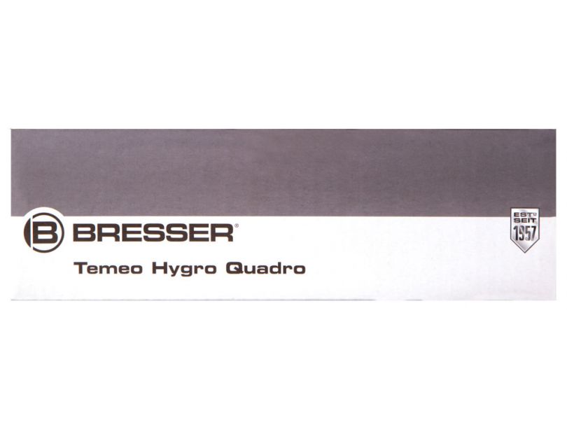 Метеостанция Bresser Temeo Hygro Quadro, черная