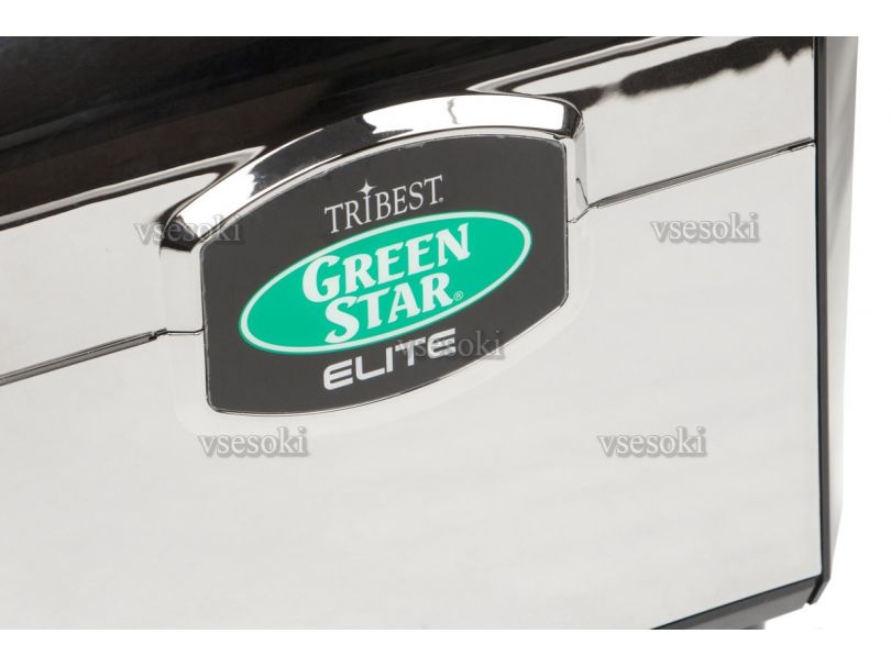 Соковыжималка Tribest Green Star Elite GSE-5050 хром с доп фруктовым носиком без набора для лапши