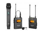 Беспроводная система Saramonic UwMic9 RX9+HU9+TX9, петличка + ручной микрофон