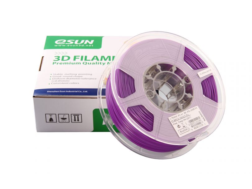 PLA+ нить ESUN 1.75 мм Фиолетовый Т0026304, 1 КГ