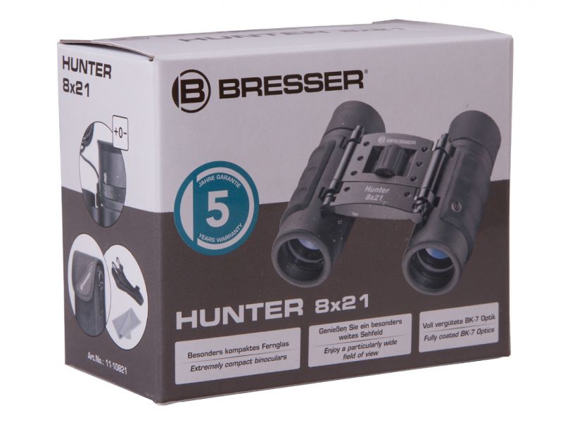 Бинокль Bresser Hunter 8x21