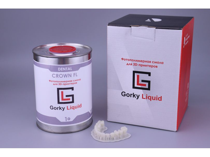 Фотополимерная смола Gorky Liquid "Dental Crown" A1-A2 FL 1 кг 