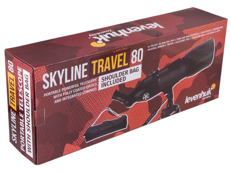 Телескоп Levenhuk Skyline Travel 80