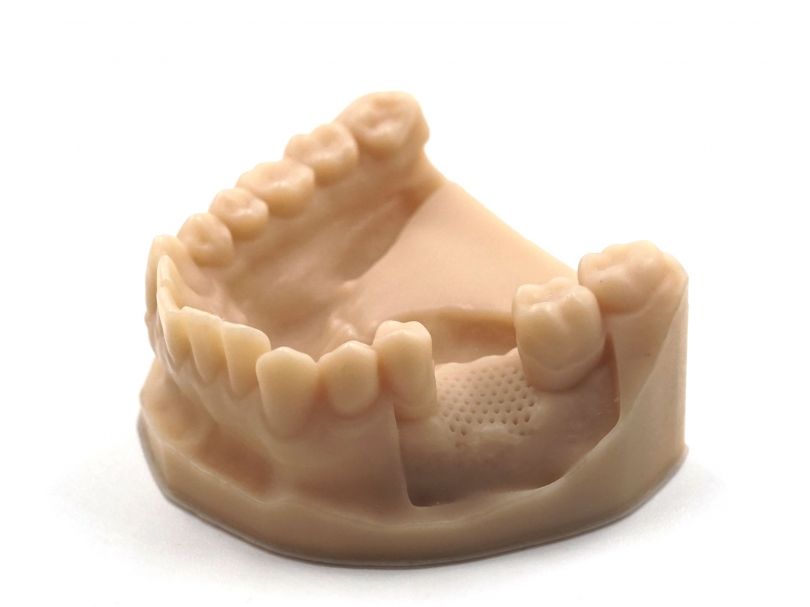 Фотополимер HARZ Labs Dental Model Beige, бежевый (0,5 кг)