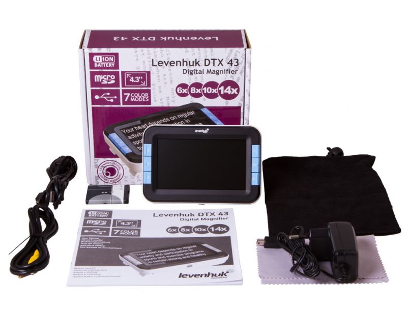 Лупа цифровая Levenhuk DTX 43