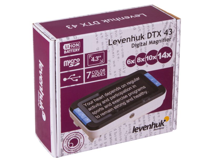 Лупа цифровая Levenhuk DTX 43