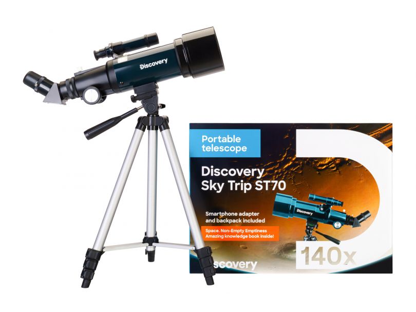 (RU) Телескоп Discovery Sky Trip ST70 с книгой