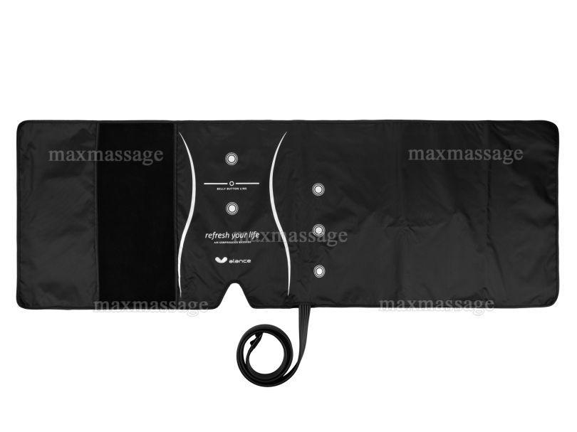 Gapo Alance Black Аппарат для массажа и прессотерапии, комплект «Люкс», размер X-Long (массажный мат + манжеты для ног, руки и талии)