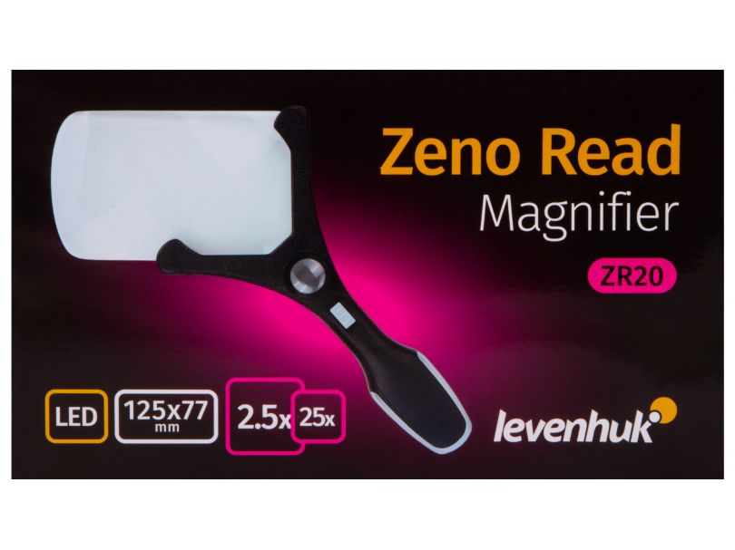 Лупа для чтения Levenhuk Zeno Read ZR20