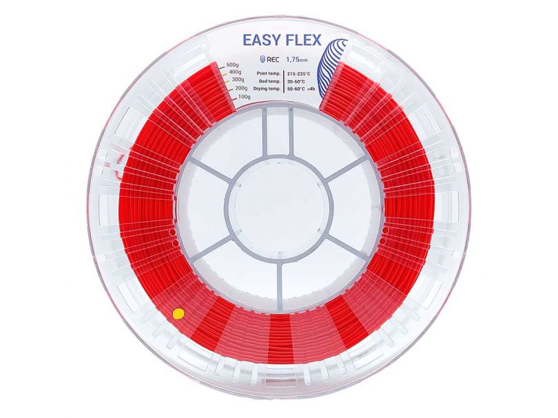 Easy Flex пластик REC 1.75мм красный