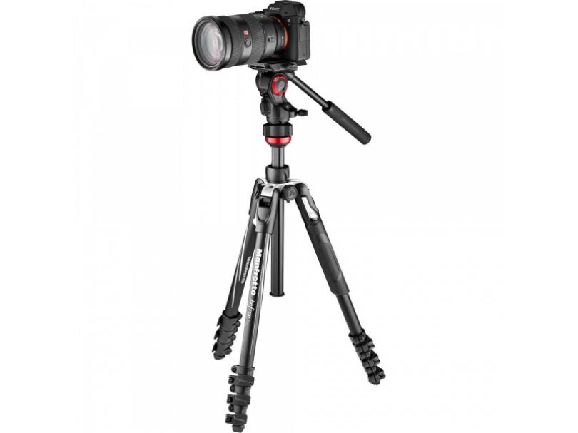 Штатив с видеоголовкой Manfrotto MVKBFRL-LIVE