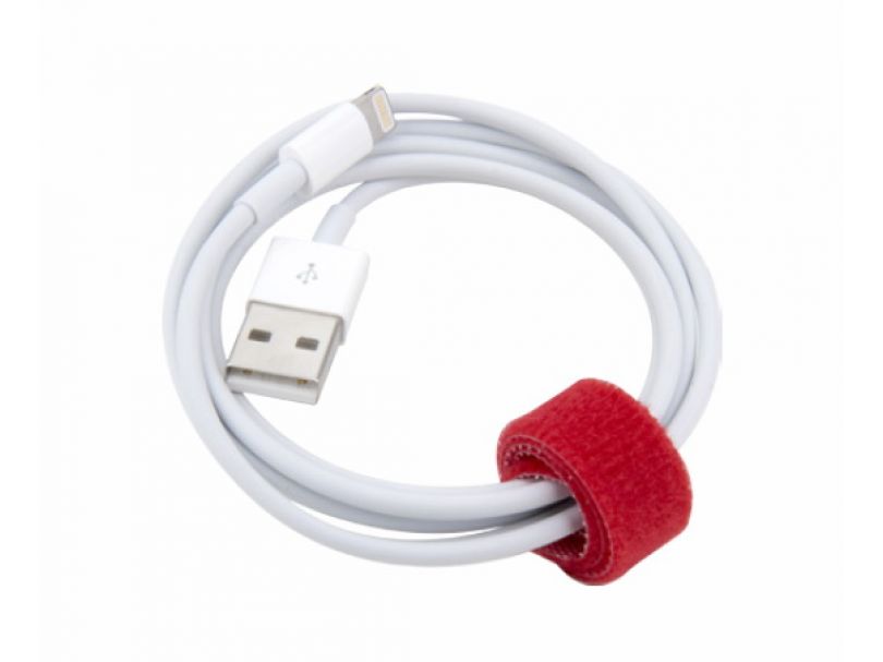 KUPO MEZ220-R Molded EZ-Tie Cable, red 20/13mm x 200mm Стяжка-хомут красная, 50 шт