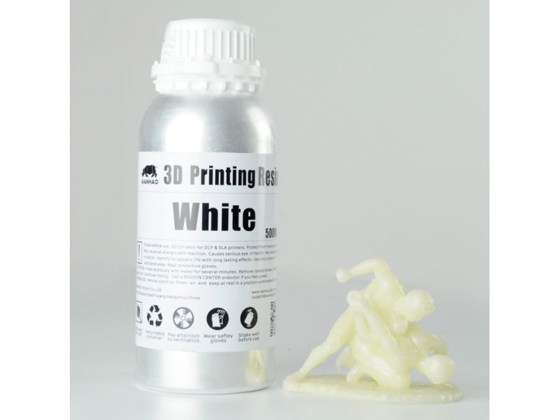 Фотополимер Wanhao Standard Resin, белый (500 мл)
