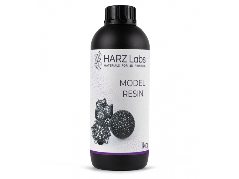 Фотополимер HARZ Labs Model Black, черный (1 кг)