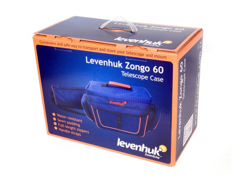 Сумка Levenhuk Zongo 60 для телескопа, синяя малая