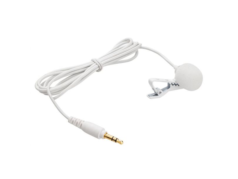 Микрофон петличный Saramonic SR-M1W TRS lavlier mic (White)