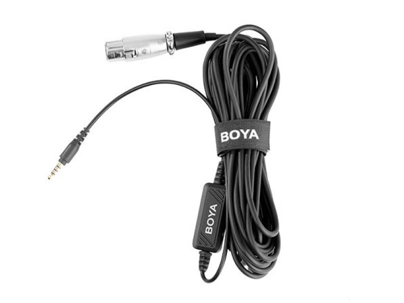 Boya BY-BCA6 Переходник с XLR на 3,5 мм TRRS