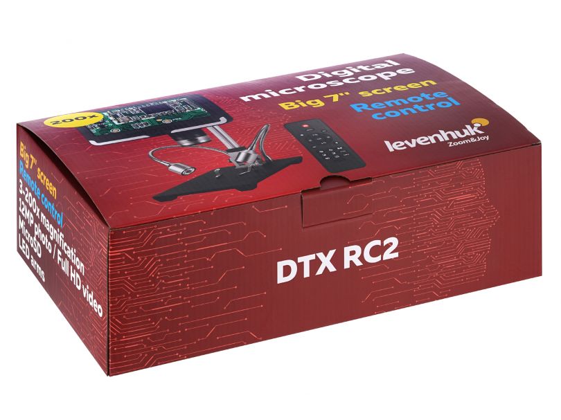 Микроскоп с дистанционным управлением Levenhuk DTX RC2