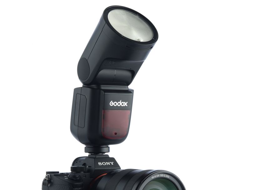 Вспышка накамерная Godox Ving V1S TTL с круглой головкой для Sony