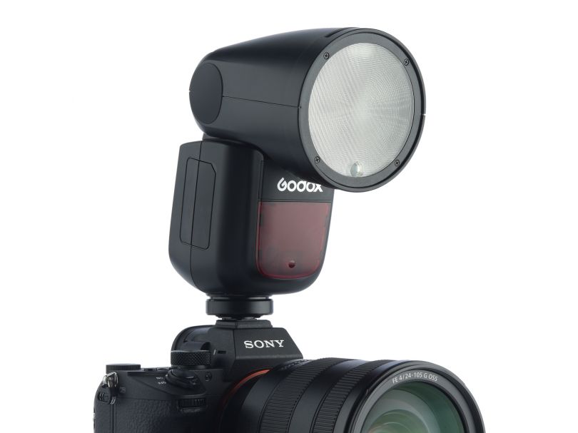 Вспышка накамерная Godox Ving V1S TTL с круглой головкой для Sony