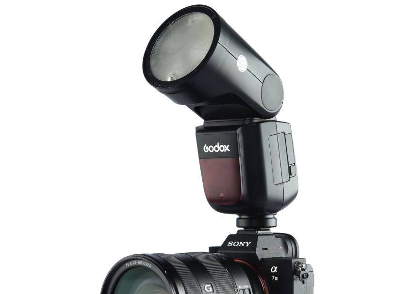 Вспышка накамерная Godox Ving V1S TTL с круглой головкой для Sony