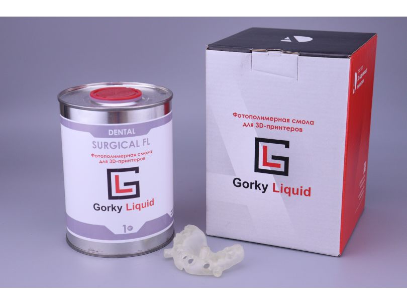 Фотополимерная смола Gorky Liquid "Dental Surgical" Fl 1 кг 