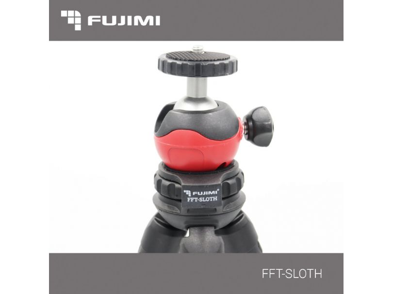 Fujimi FFT-SLOTH Гибкий штатив с держателем для смартфона и переходником для GoPro камер