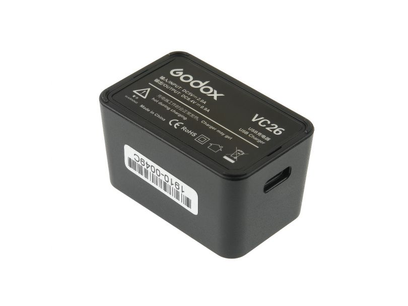 Зарядное устройство Godox VC26 USB для аккумулятора V1