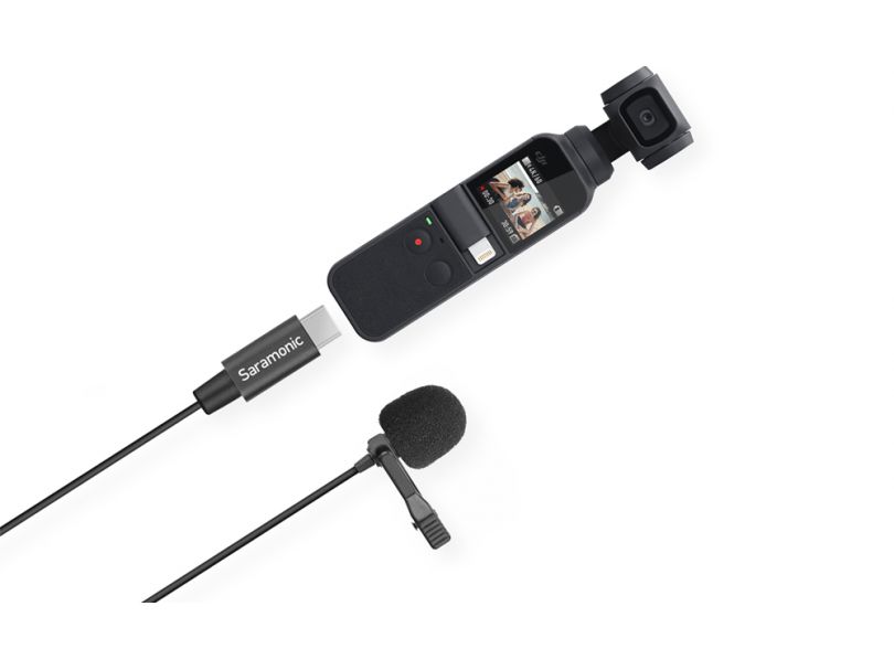 Микрофон петличный Saramonic LavMicro U3-OP для DJI Osmo Pocket