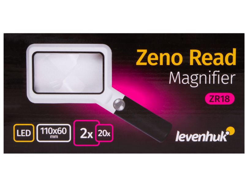 Лупа для чтения Levenhuk Zeno Read ZR18
