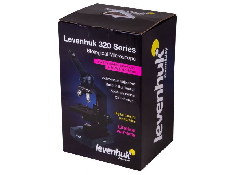 Микроскоп Levenhuk 320 BASE, монокулярный