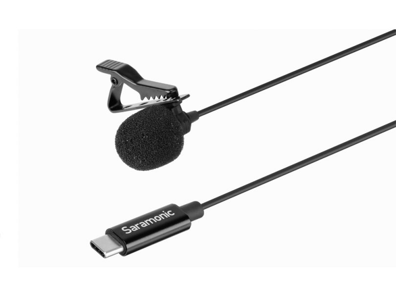Микрофон петличный Saramonic LavMicro U3B с кабелем 6м, разъем Type-C