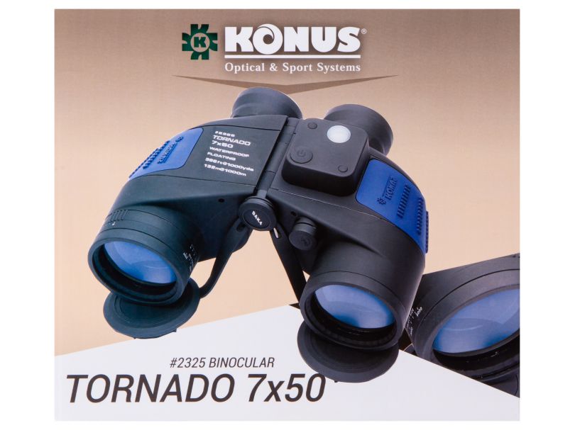 Бинокль Konus Tornado 7x50