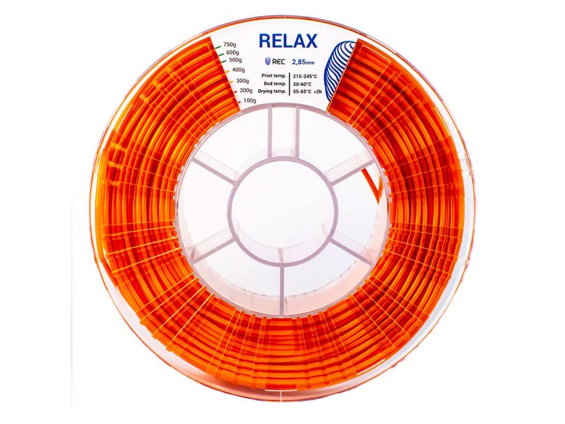 RELAX пластик REC 2.85мм оранжевый