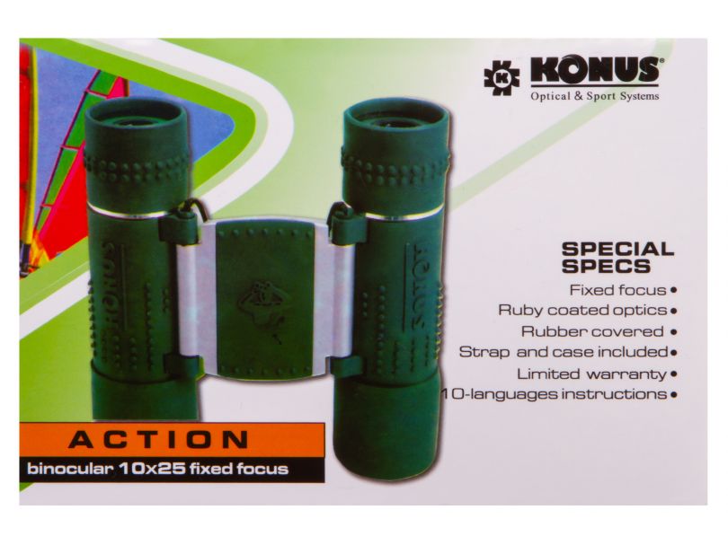 Бинокль Konus Action 10x25 FF